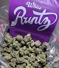 White runtz cannabis strain for sale legally